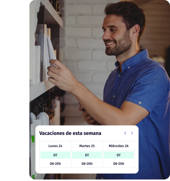 Gestión de vacaciones