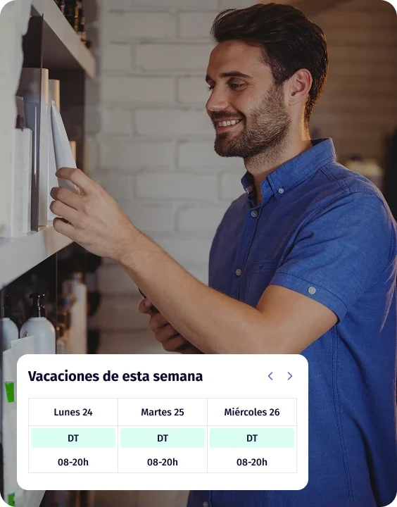 Gestión de vacaciones