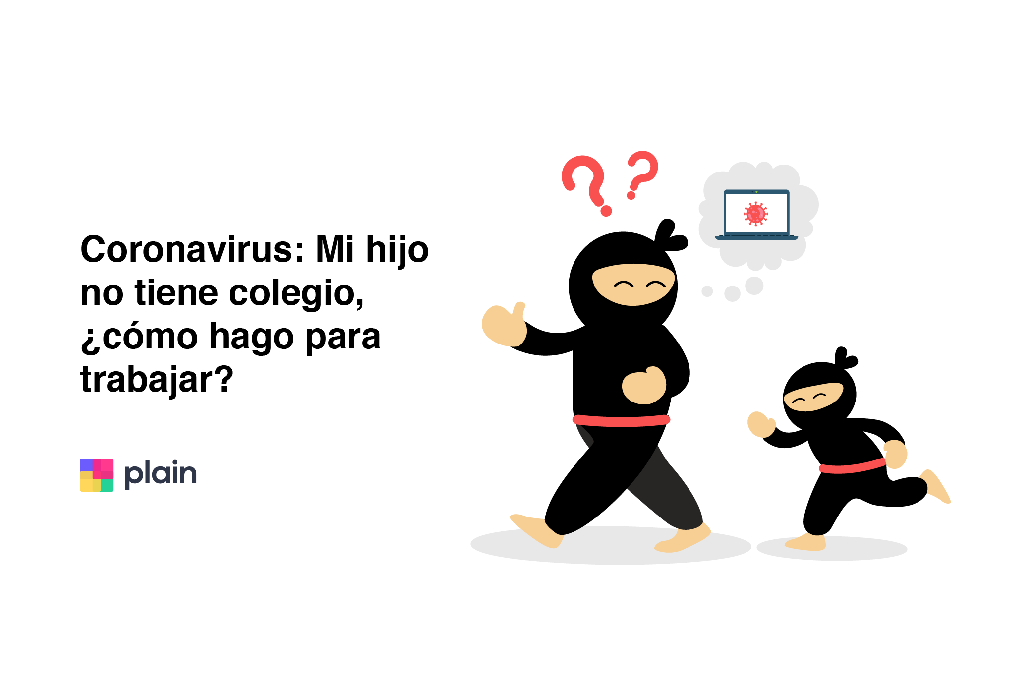 coronavirus_cuidar niños sin colegio