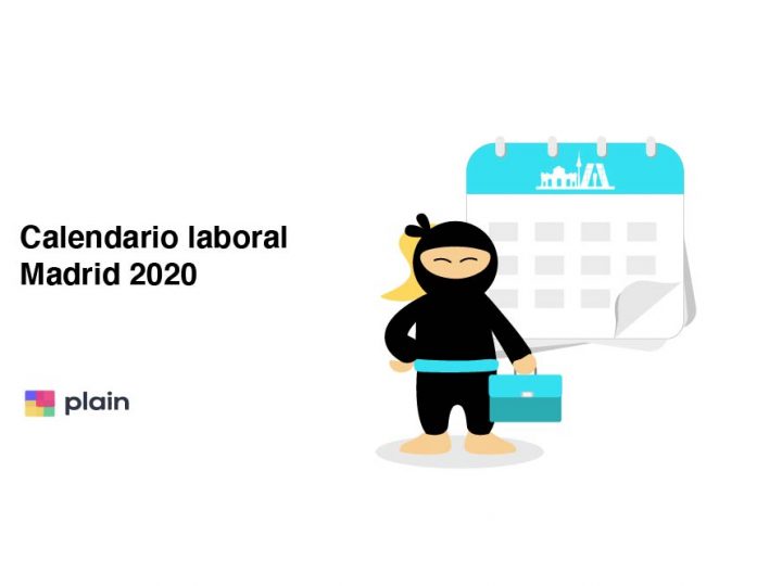 calendario laboral Madrid 2020