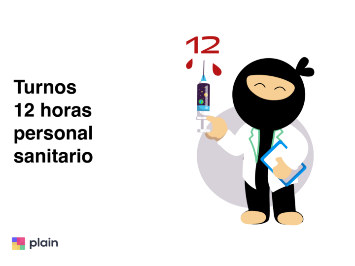 turnos 12 horas personal sanitario