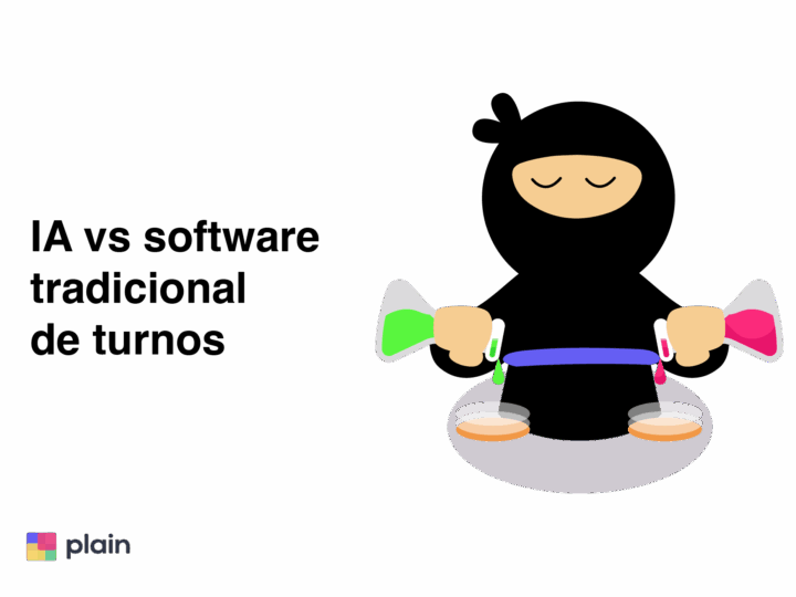 IA vs software tradicional de turnos: comparativa completa