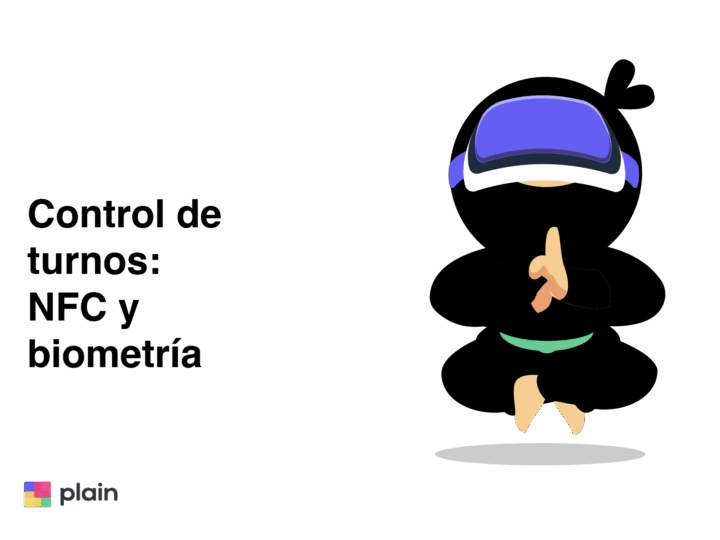 CONTROL TURNOS NFC y biometría