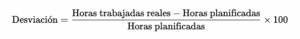 desviación