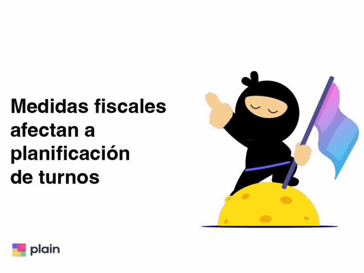 medidas fiscales planificación turnos