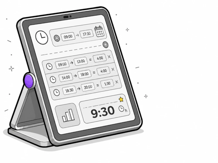 Calculadora horas trabajadas